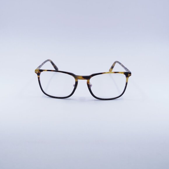 Tom Ford FT5699-B 056 Eyeglasses Havana55mm Square Frame, Blue Light Block - Picture 2 of 8